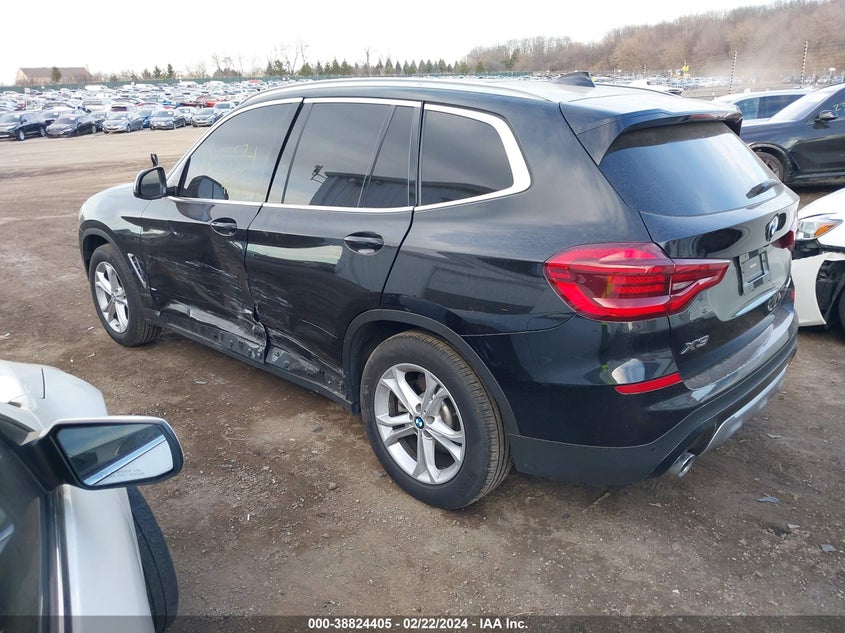 2021 BMW X3 XDRIVE30I - 5UXTY5C01M9H25138