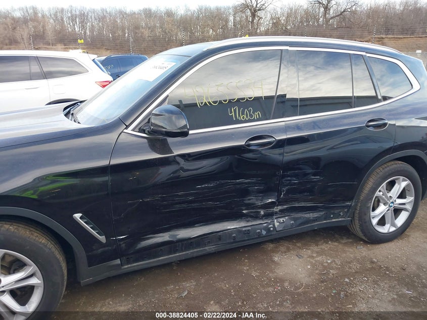 2021 BMW X3 XDRIVE30I - 5UXTY5C01M9H25138