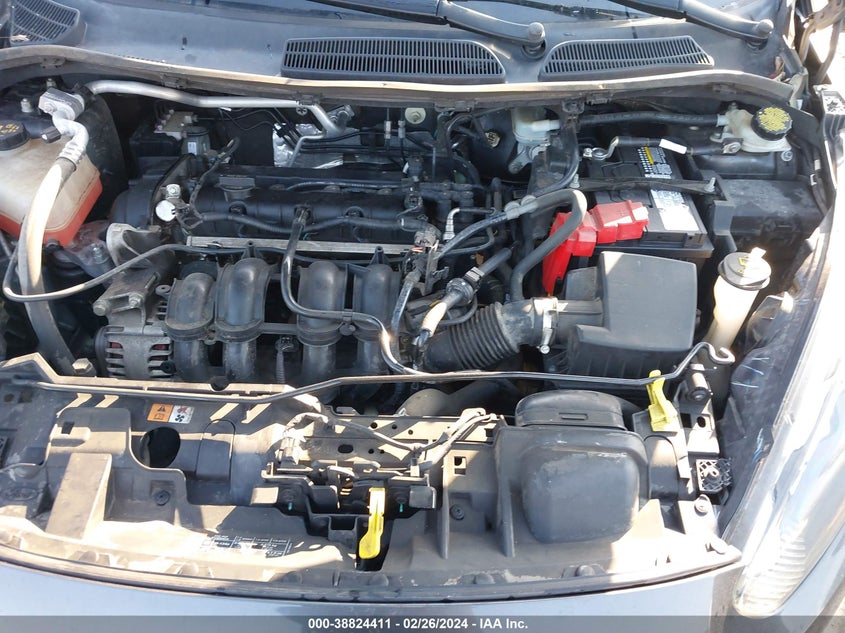 VIN 3FADP4EJ6HM128845 2017 FORD FIESTA SE