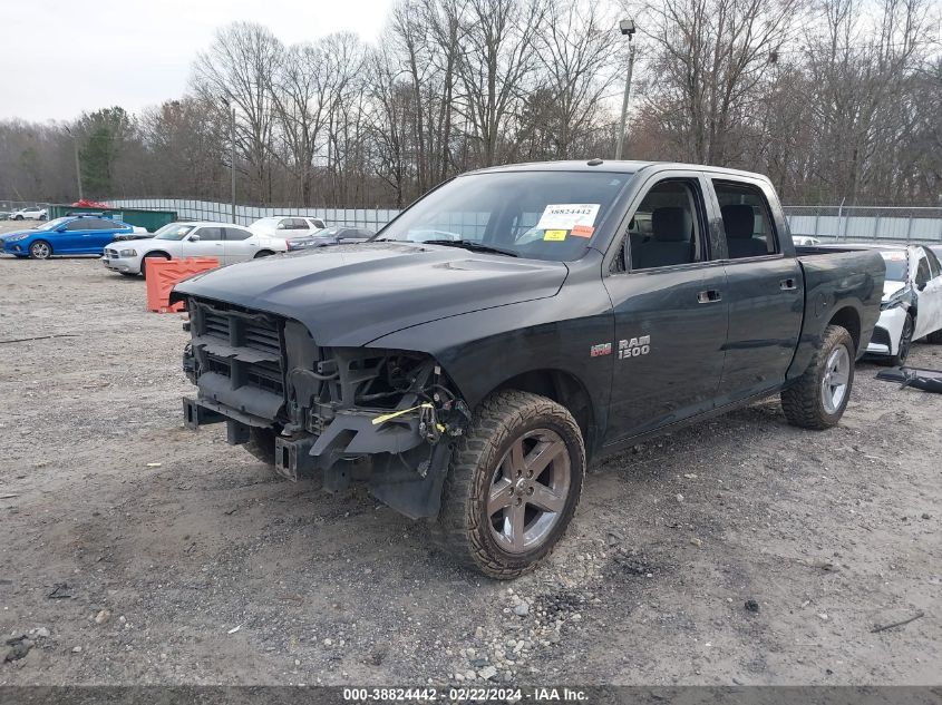 2018 Ram 1500 Express 4X2 5'7 Box VIN: 3C6RR6KT2JG129370 Lot: 38824442