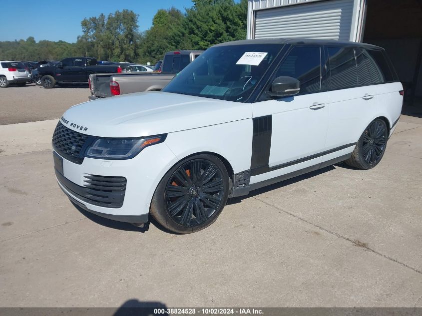 2019 Land Rover Range Rover 5.0L V8 Supercharged Autobiography VIN: SALGV2RE0KA546314 Lot: 38824528