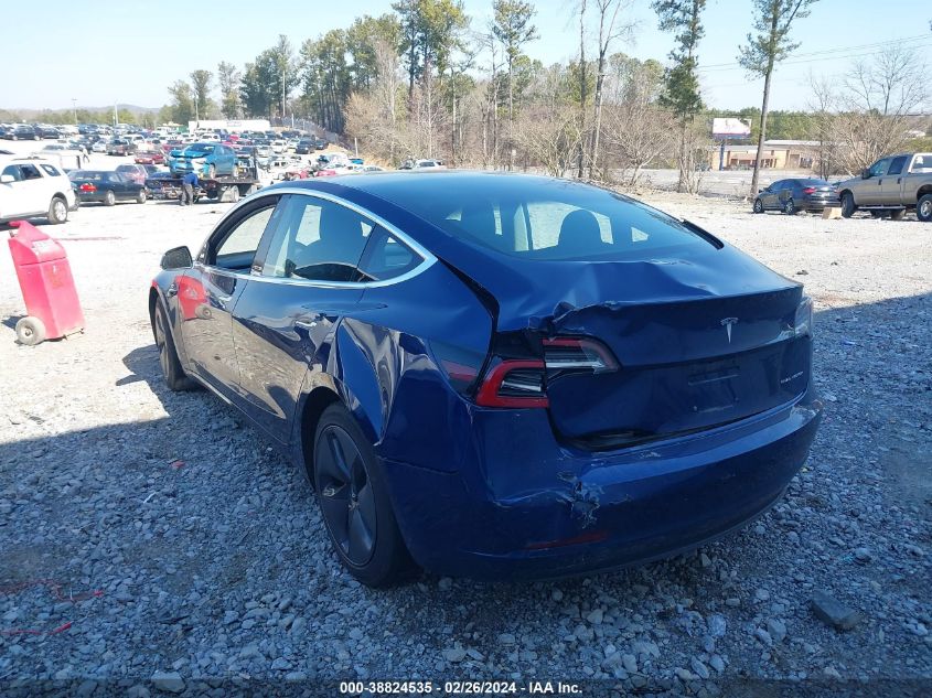 2018 Tesla Model 3 Long Range/Performance VIN: 5YJ3E1EB7JF115034 Lot: 38824535