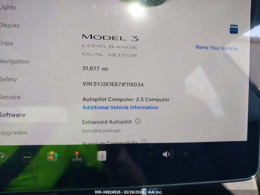 2018 TESLA MODEL 3 - 5YJ3E1EB7JF115034