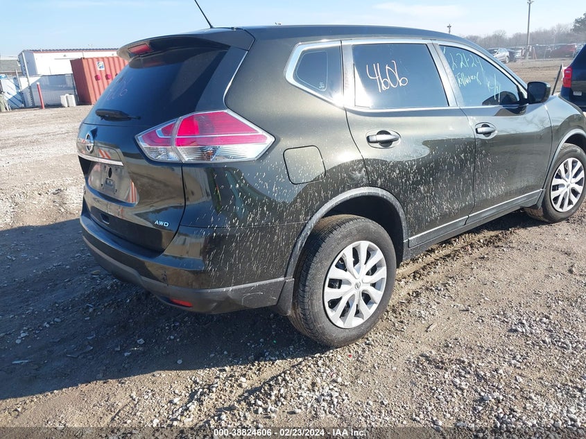 2016 NISSAN ROGUE S/SL/SV - 5N1AT2MV1GC758592