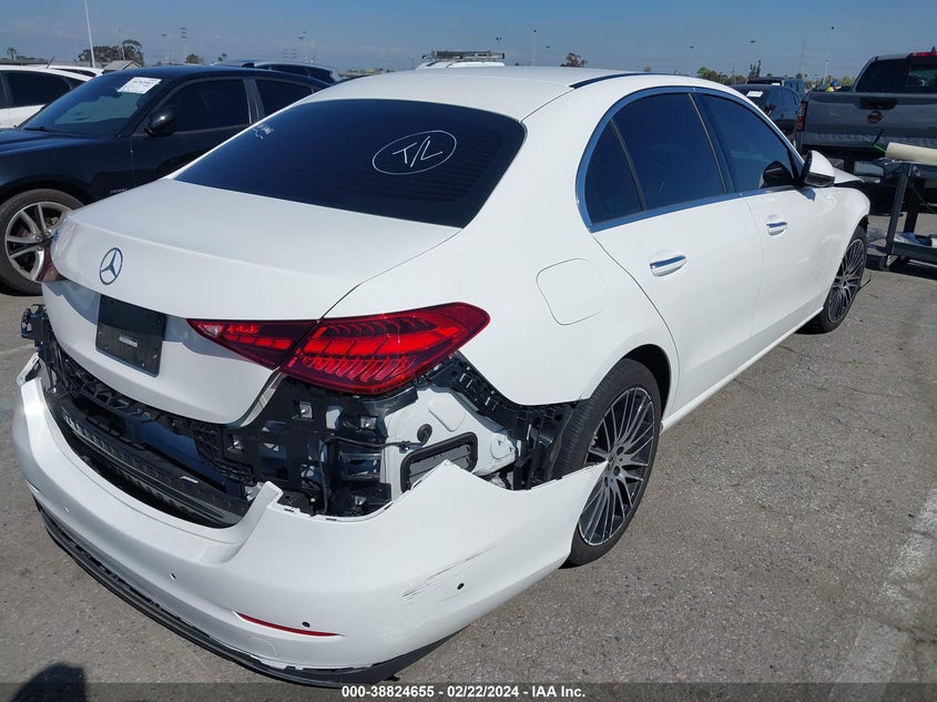 VIN W1KAF4GB4PR087186 2023 MERCEDES-BENZ C 300 300