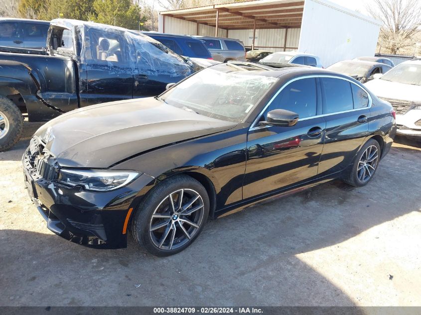 2021 BMW 330I xDrive VIN: 3MW5R7J06M8C13448 Lot: 38824709