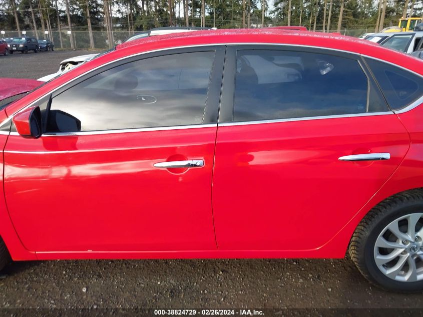 2018 Nissan Sentra Sv VIN: 3N1AB7AP3JL640276 Lot: 38824729