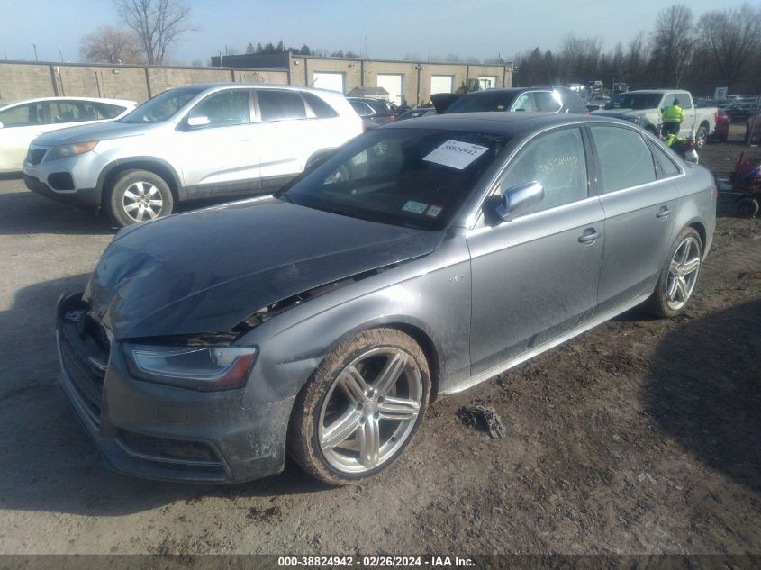 2014 Audi S4 3.0T Premium Plus VIN: WAUDGAFL6EA112501 Lot: 38824942