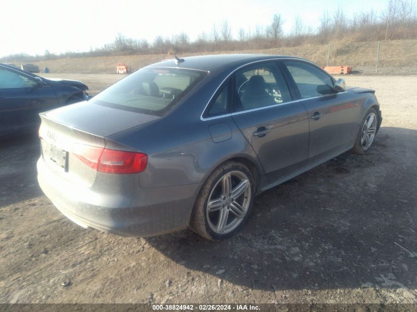 2014 Audi S4 3.0T Premium Plus VIN: WAUDGAFL6EA112501 Lot: 38824942