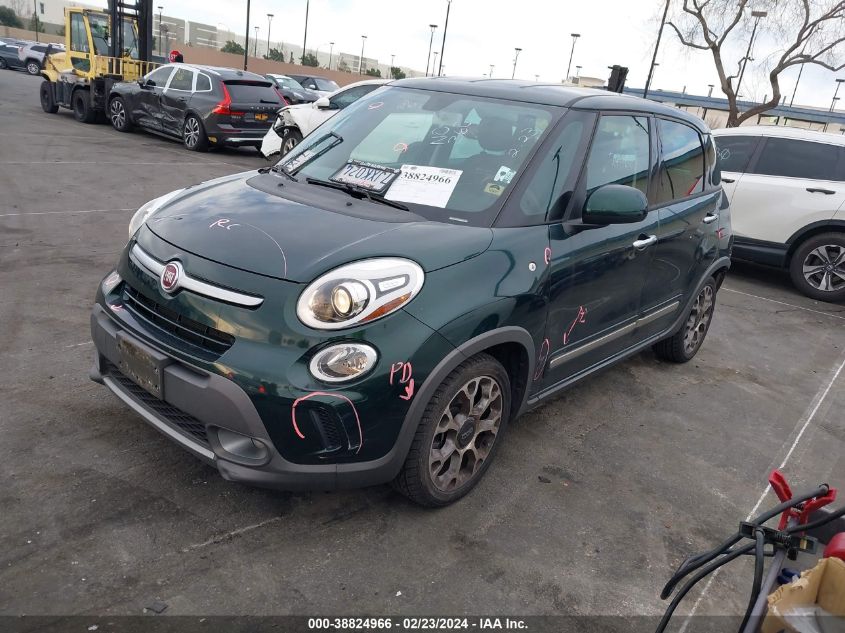 2014 Fiat 500L Trekking VIN: ZFBCFADH0EZ020319 Lot: 40534203