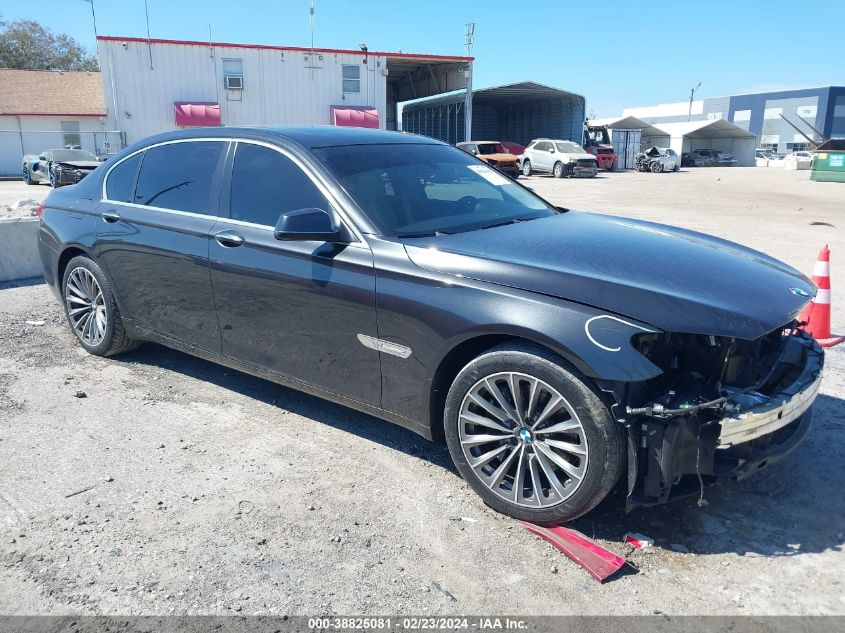 2012 BMW 740Li VIN: WBAKB4C50CC575412 Lot: 38825081