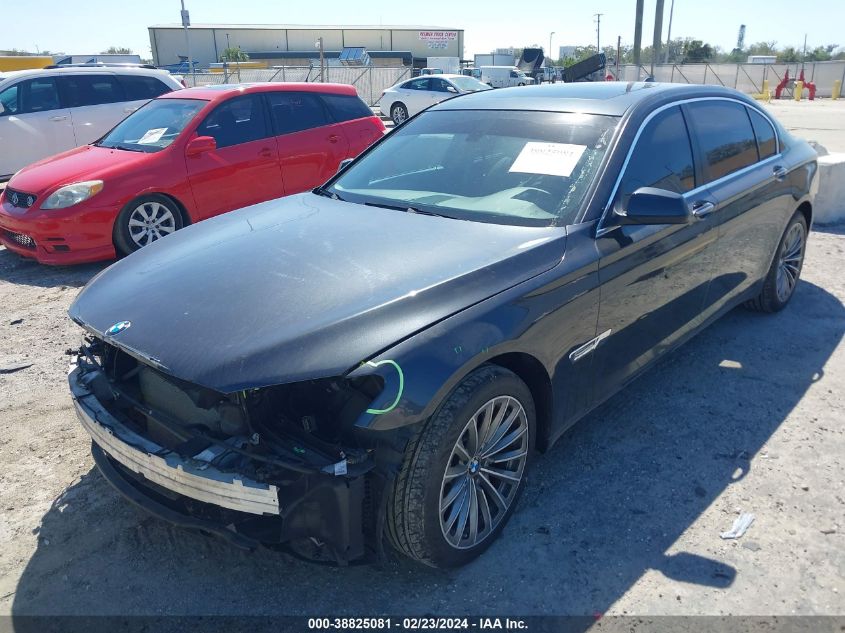 2012 BMW 740Li VIN: WBAKB4C50CC575412 Lot: 38825081