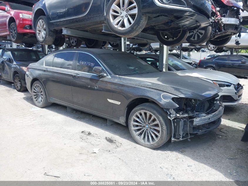 2012 BMW 740Li VIN: WBAKB4C50CC575412 Lot: 38825081