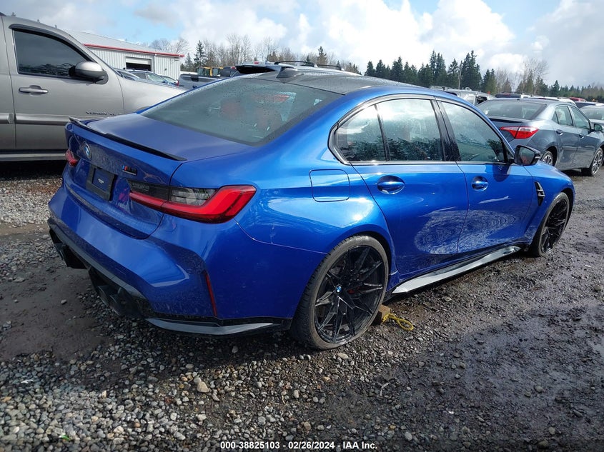 VIN: WBS43AY07NFM09712 2022 BMW M3 COMPETITION XDRIVE