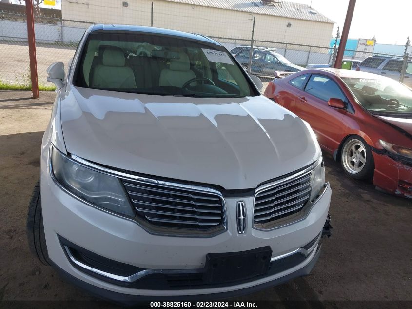 2LMPJ6KR2HBL18397 2017 Lincoln Mkx Select