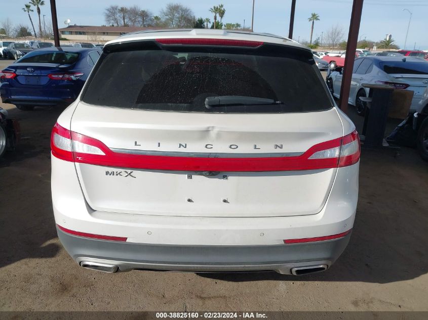 2LMPJ6KR2HBL18397 2017 Lincoln Mkx Select