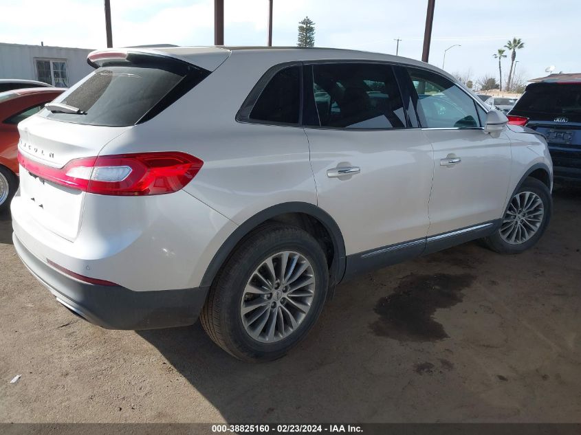 2LMPJ6KR2HBL18397 2017 Lincoln Mkx Select