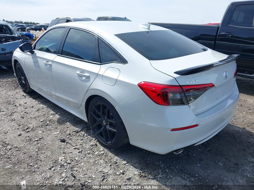 VIN 2HGFE1E58NH475924 2022 HONDA CIVIC SI SEDAN
