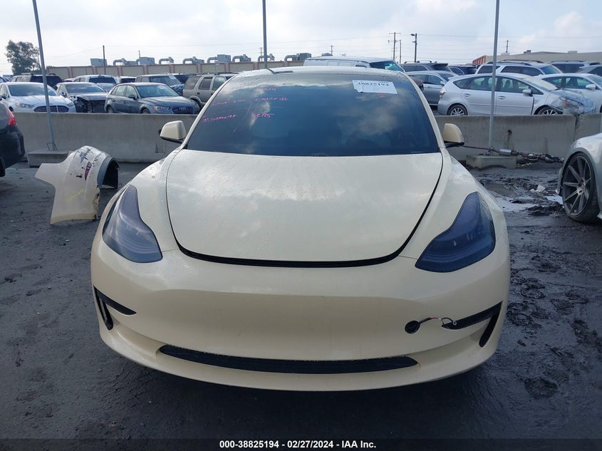 VIN 5YJ3E1EB4MF849442 2021 TESLA MODEL 3