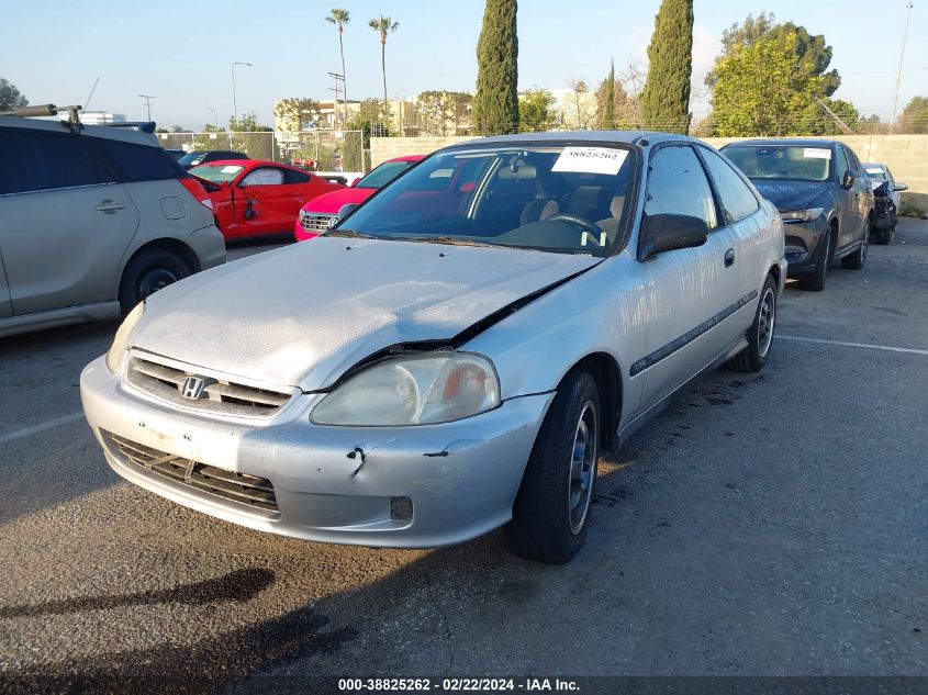 2000 Honda Civic Dx VIN: 1HGEJ6226YL101267 Lot: 38825262