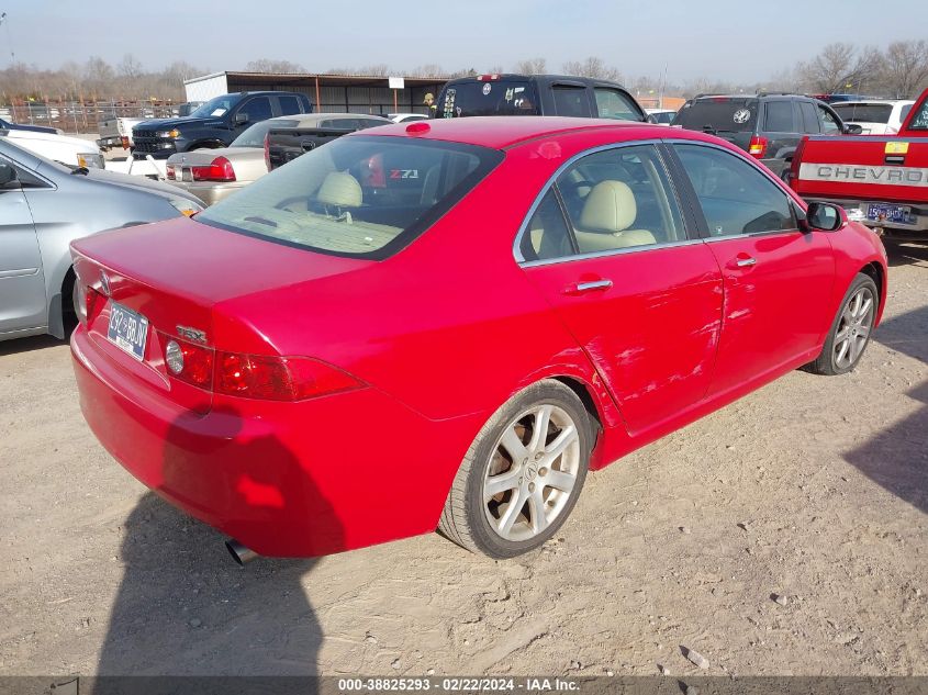 2005 Acura Tsx VIN: JH4CL96805C001238 Lot: 40688060