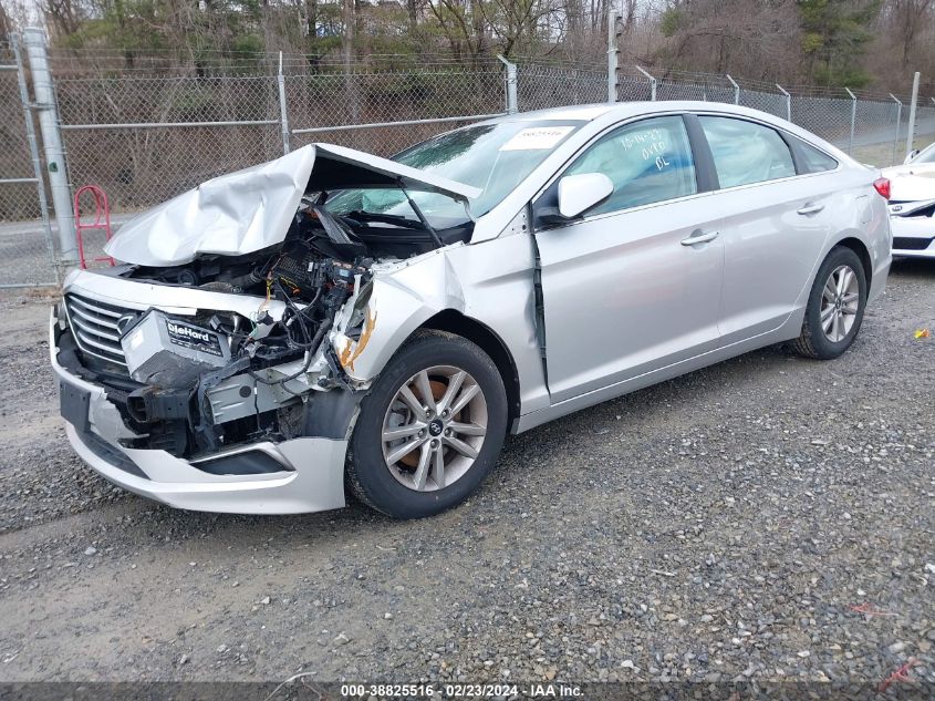 2016 Hyundai Sonata Se VIN: 5NPE24AF3GH364985 Lot: 38825516