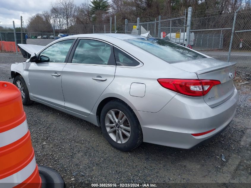 2016 Hyundai Sonata Se VIN: 5NPE24AF3GH364985 Lot: 38825516