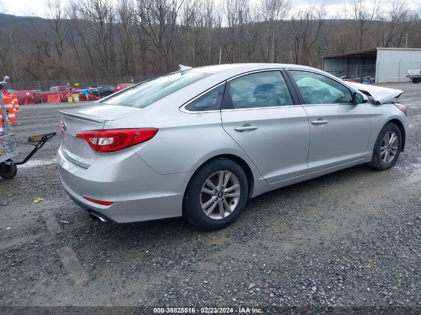 2016 Hyundai Sonata Se VIN: 5NPE24AF3GH364985 Lot: 38825516