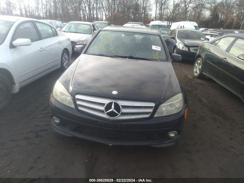 2010 Mercedes-Benz C 300 Luxury 4Matic/Sport 4Matic VIN: WDDGF8BB9AR122644 Lot: 38825529