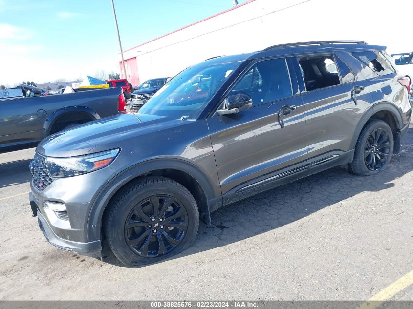 2020 Ford Explorer St VIN: 1FM5K8GC8LGA17750 Lot: 38825576