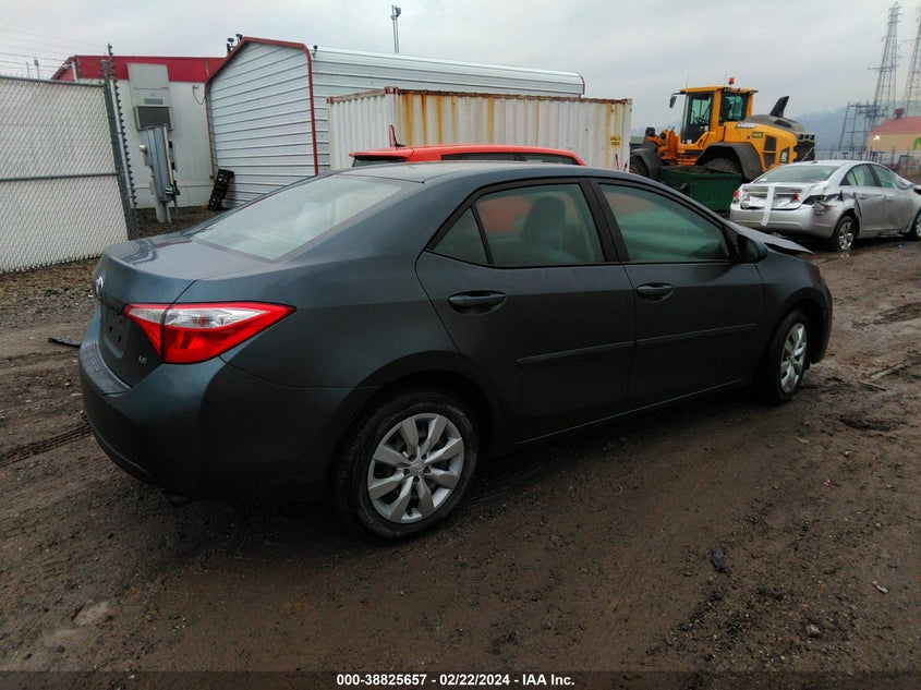 2015 TOYOTA COROLLA LE - 2T1BURHE7FC263053