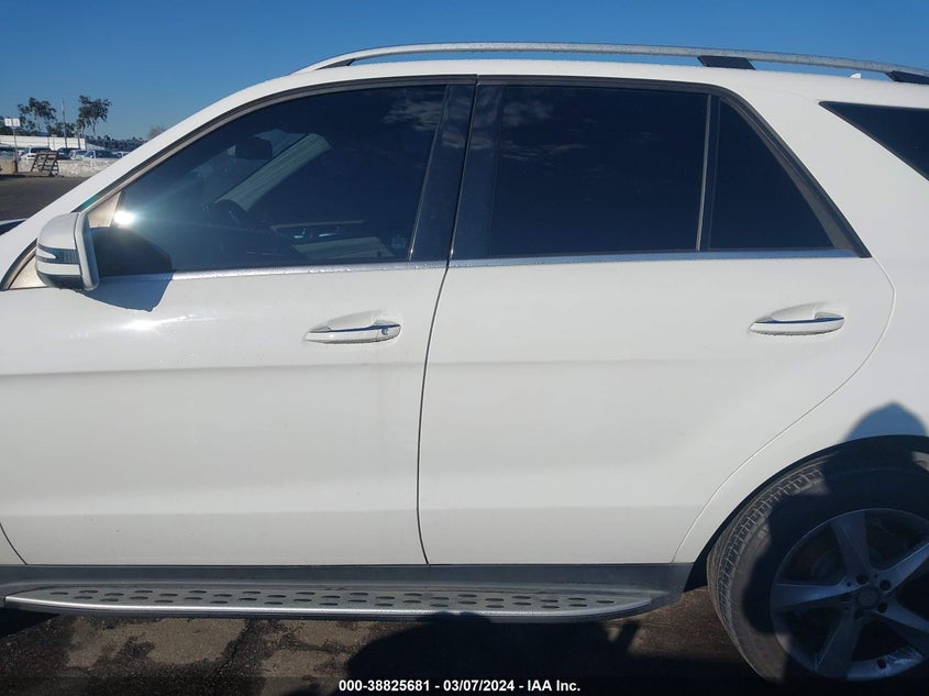 2017 MERCEDES-BENZ GLE 350 - 4JGDA5JB9HA820896