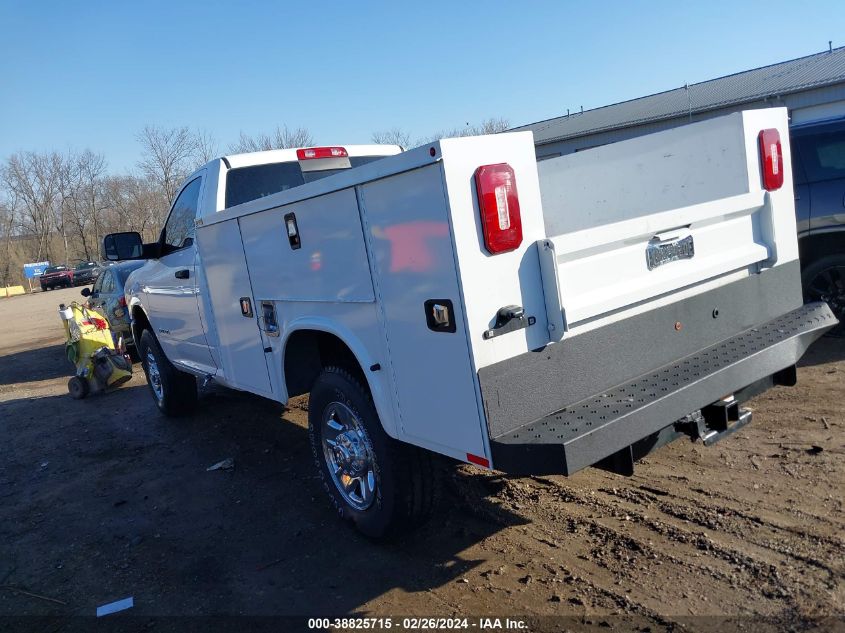 2022 Ram 2500 Tradesman Regular Cab 4X4 8' Box VIN: 3C7WR5AJ5NG223578 Lot: 38825715