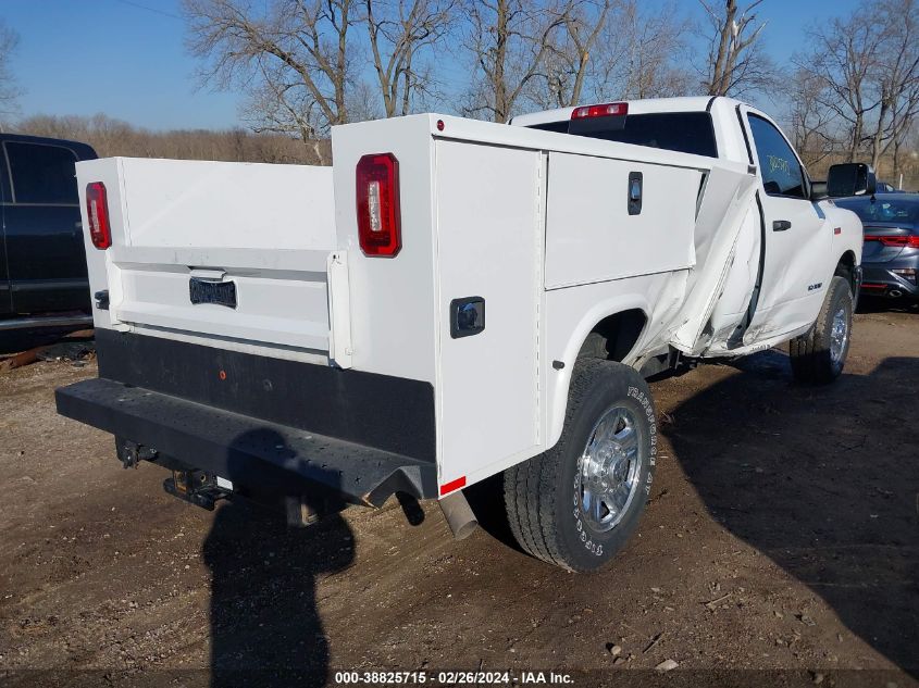 2022 Ram 2500 Tradesman Regular Cab 4X4 8' Box VIN: 3C7WR5AJ5NG223578 Lot: 38825715