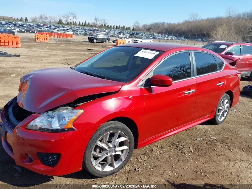 2014 Nissan Sentra Sr VIN: 3N1AB7AP1EY267716 Lot: 38826049