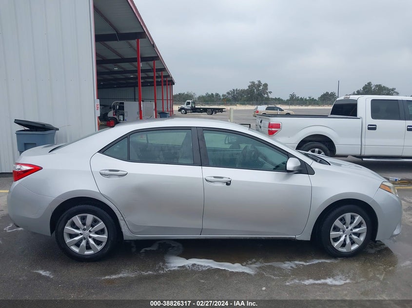 2015 TOYOTA COROLLA L/LE/LE PLS/PRM/S/S PLS - 5YFBURHE9FP254645