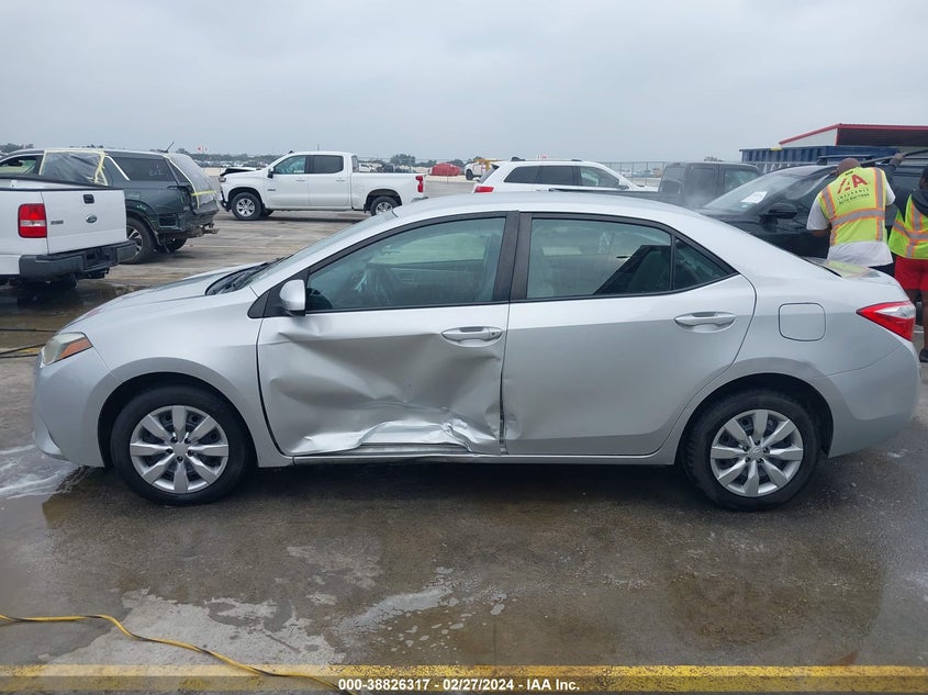 2015 TOYOTA COROLLA L/LE/LE PLS/PRM/S/S PLS - 5YFBURHE9FP254645