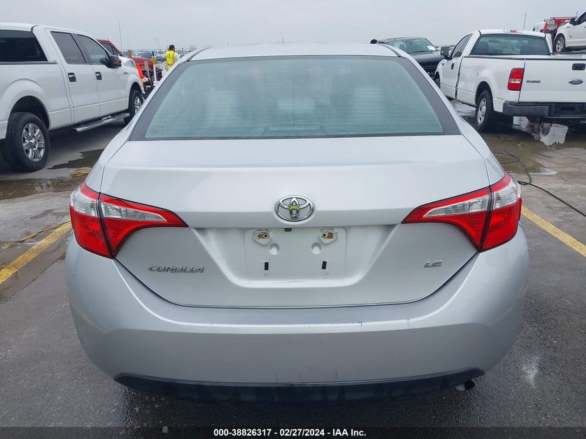 2015 TOYOTA COROLLA L/LE/LE PLS/PRM/S/S PLS - 5YFBURHE9FP254645