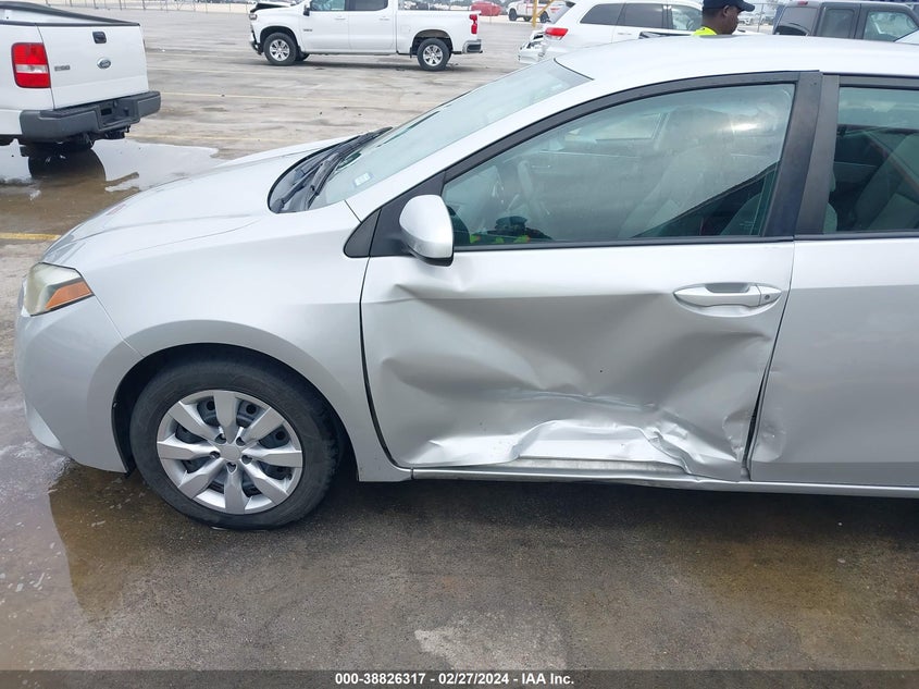 2015 TOYOTA COROLLA L/LE/LE PLS/PRM/S/S PLS - 5YFBURHE9FP254645