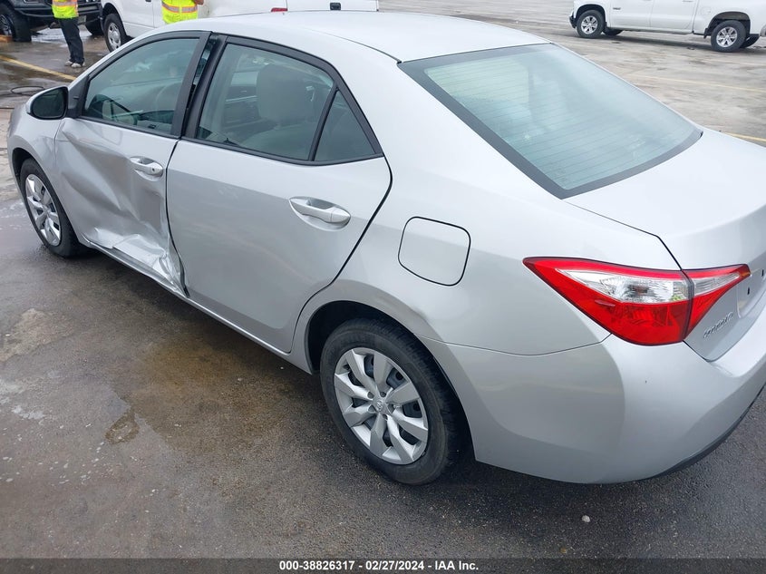 2015 TOYOTA COROLLA L/LE/LE PLS/PRM/S/S PLS - 5YFBURHE9FP254645