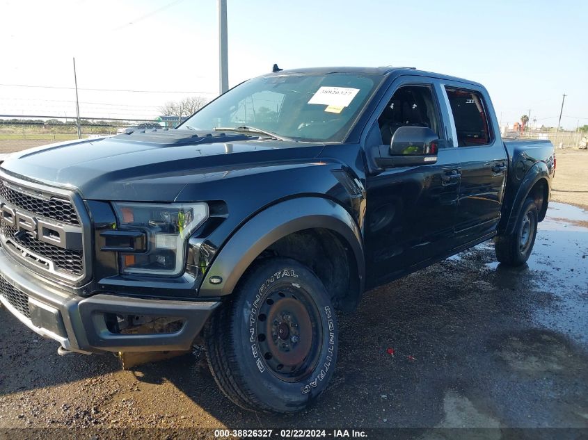 2019 Ford F-150 Raptor VIN: 1FTFW1RG6KFA79429 Lot: 38826327