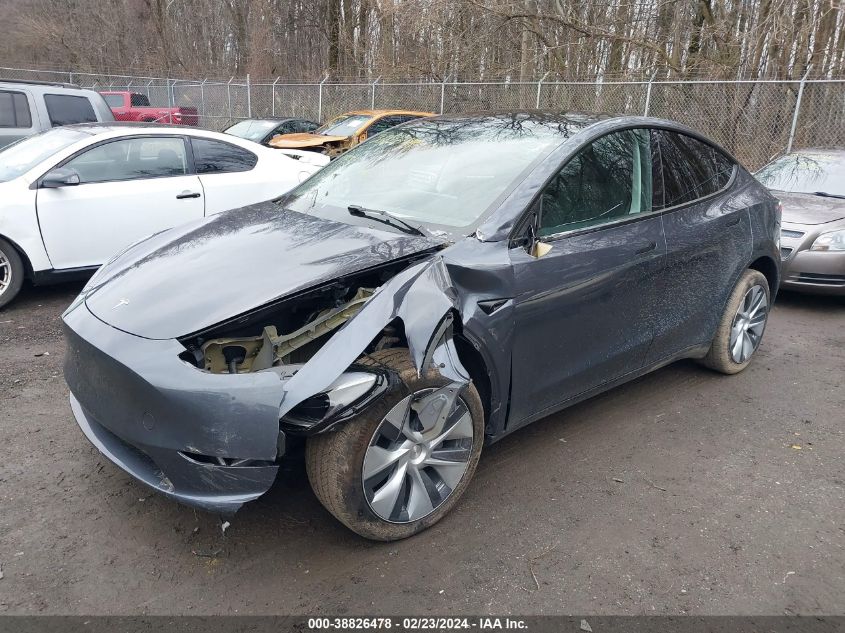 2023 Tesla Model Y VIN: 7SAYGDEE5PA164138 Lot: 38826478