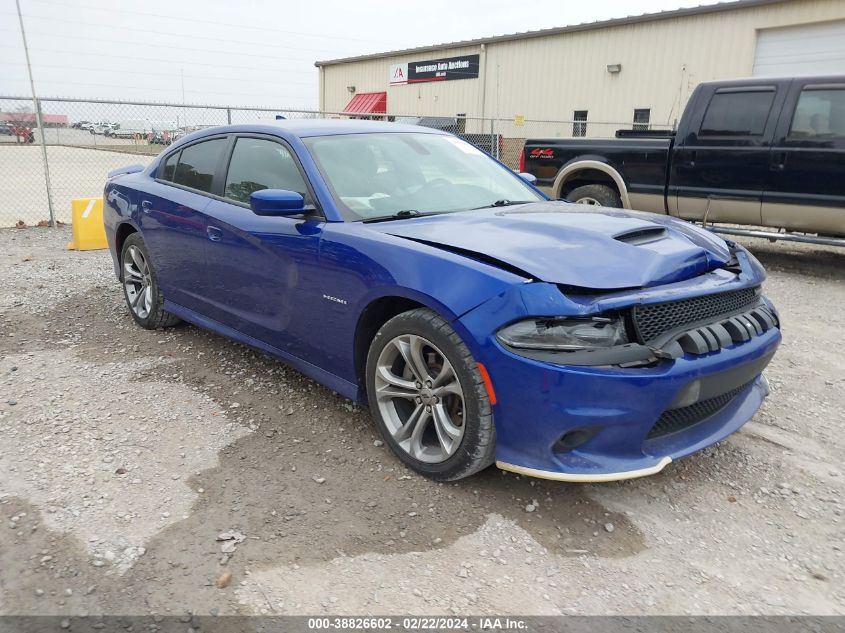 2021 Dodge Charger R/T Rwd VIN: 2C3CDXCT4MH639908 Lot: 38826602