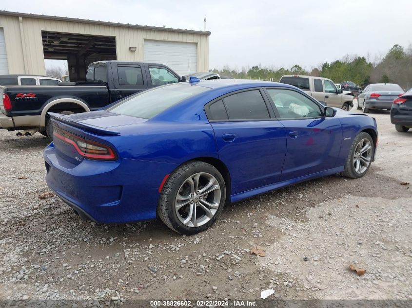 2021 Dodge Charger R/T Rwd VIN: 2C3CDXCT4MH639908 Lot: 38826602