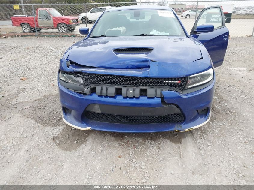 2021 Dodge Charger R/T Rwd VIN: 2C3CDXCT4MH639908 Lot: 38826602