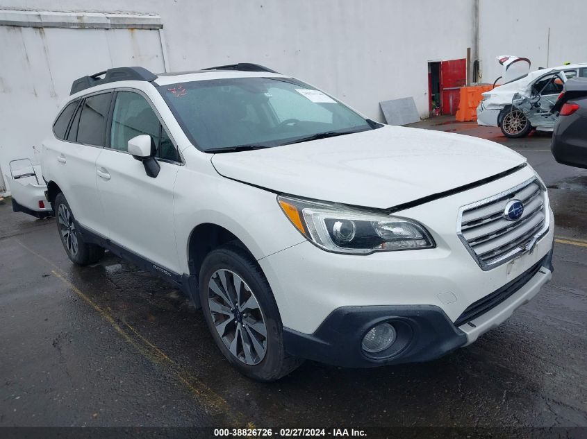 2017 Subaru Outback 2.5I Limited VIN: 4S4BSANC8H3247347 Lot: 38826726