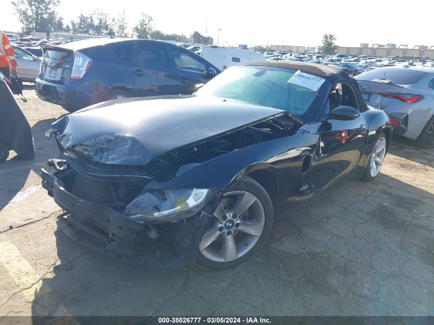 2006 BMW Z4 3.0I VIN: 4USBU33546LW69556 Lot: 38826777