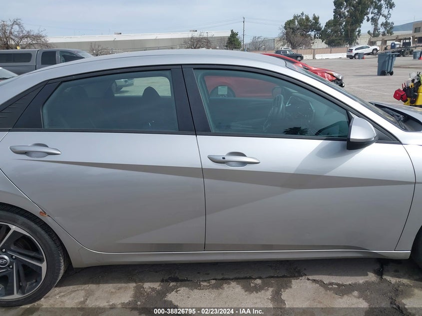 VIN 5NPLS4AG9MH023053 2021 HYUNDAI ELANTRA SEL