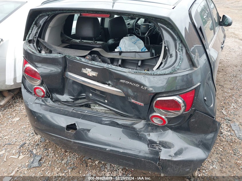 2014 CHEVROLET SONIC LTZ - 1G1JE6SB6E4176423