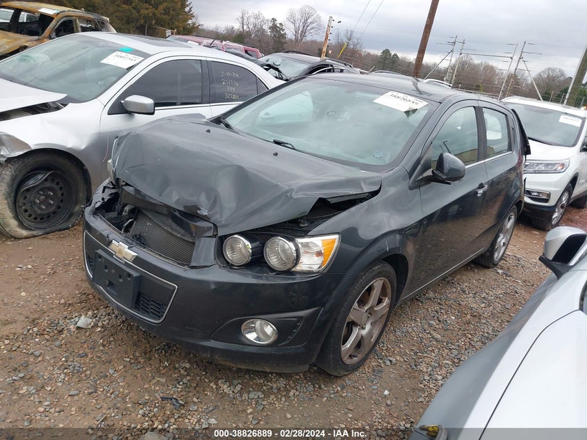 2014 CHEVROLET SONIC LTZ - 1G1JE6SB6E4176423